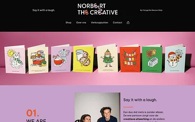 norbert-thecreative.be snapshot