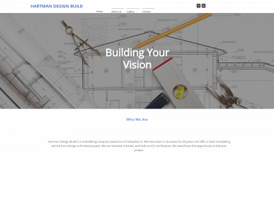 hartmandesignbuild.com snapshot