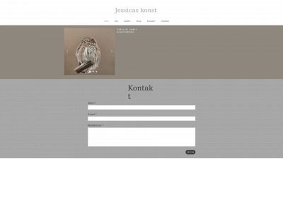 jessicaskonst.se snapshot