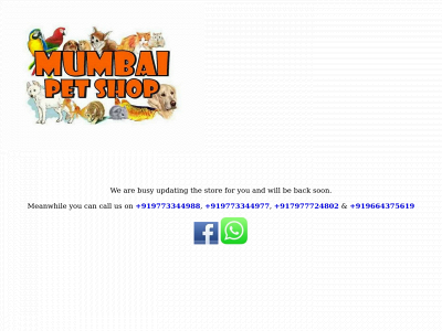mumbaipetshop.com snapshot
