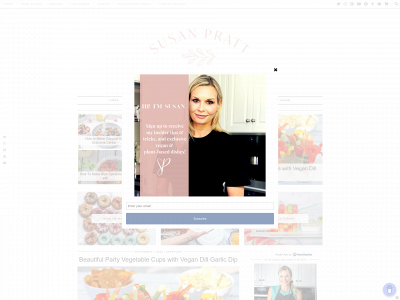 susancooksvegan.com snapshot