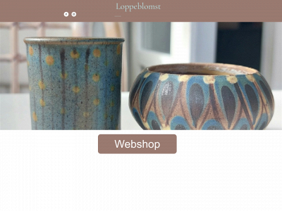 loppeblomst.dk snapshot