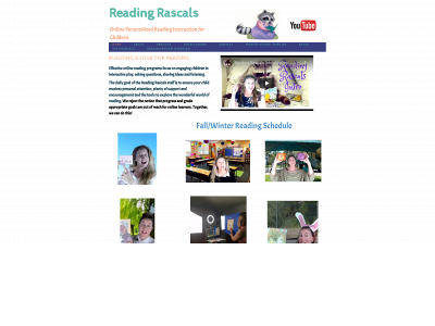 readingrascals.org snapshot
