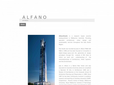 alfano.se snapshot