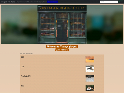 vintageairguns.co.uk snapshot