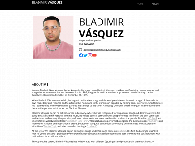 bladimirvasquezmusic.com snapshot