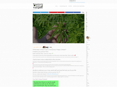 tenaciouslyhappycampers.com snapshot