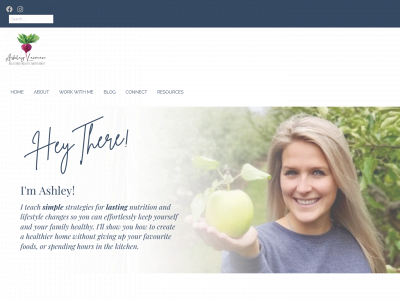 ashleylarman.com snapshot