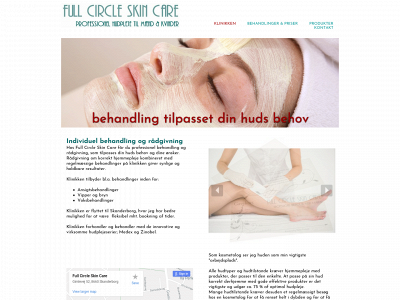 fullcircleskincare.dk snapshot