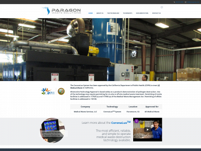 paragonws.com snapshot