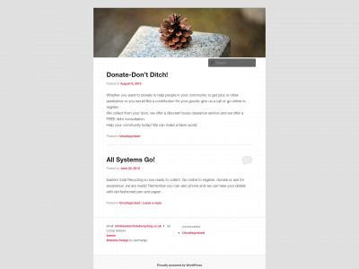 easterntotalrecycling.co.uk snapshot