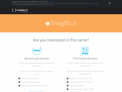 finegifts.it snapshot