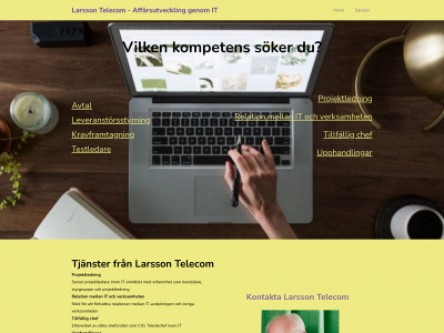 larssontelecom.se snapshot