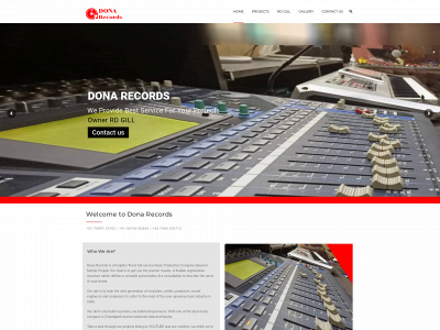 donarecords.co.uk snapshot