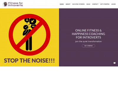 www.fitnessforintroverts.net snapshot