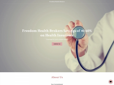 freedomhealthbrokers.com snapshot