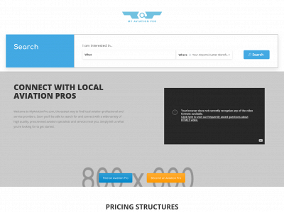 myaviationpro.com snapshot