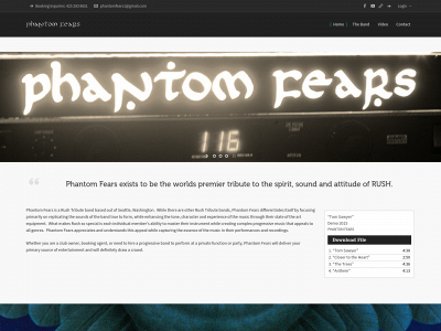 phantomfears.us snapshot