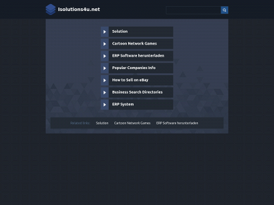 isolutions4u.net snapshot
