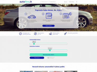 autofino.lt snapshot