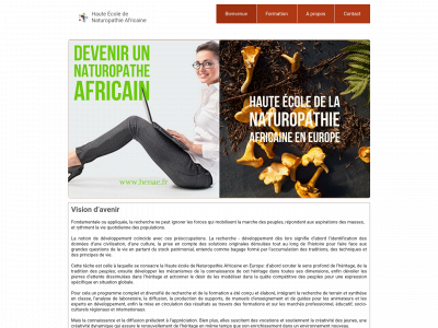 henae.fr snapshot