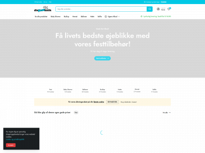 dinfestbutik.dk snapshot