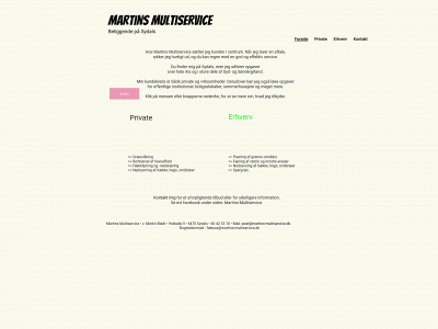 martins-multiservice.dk snapshot