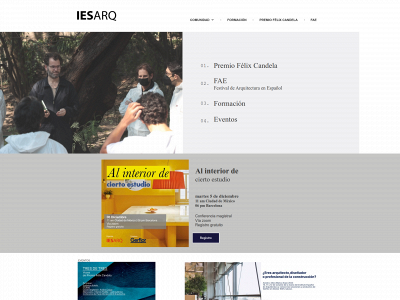 iesarq.mx snapshot