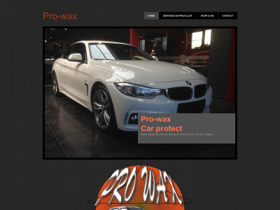 pro-wax.be snapshot