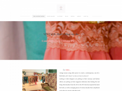 www.eravintagewear.com snapshot