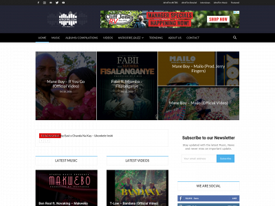 afrofire.com snapshot