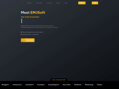 emjsoft.co.uk snapshot