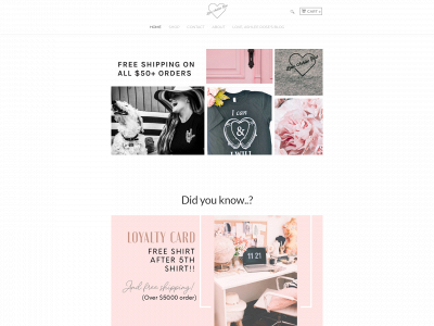 www.loveashleerose.com snapshot