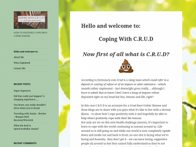 copingwithcrud.com snapshot