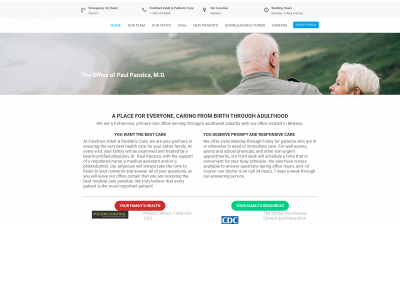drpaulpanzica.com snapshot