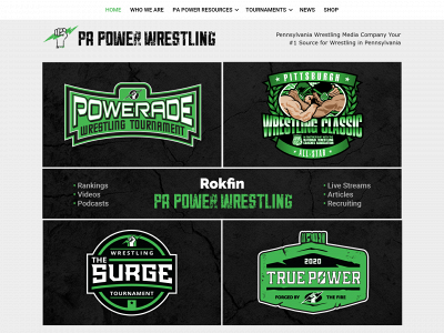 papowerwrestling.com snapshot