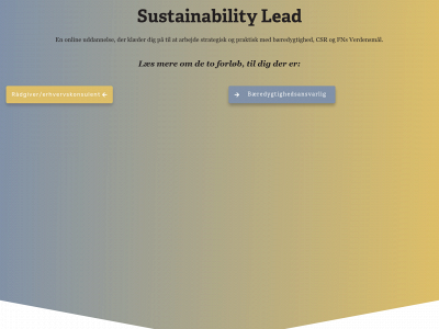 sustainability-training.dk snapshot