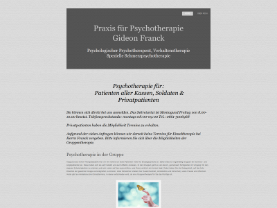 psychotherapie-franck.de snapshot