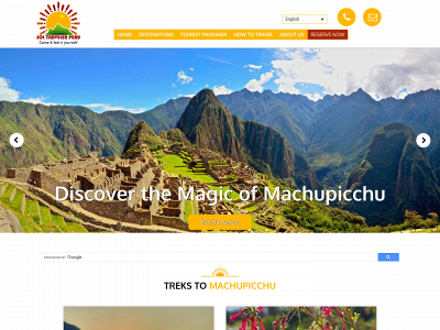 soltravelerperu.com snapshot