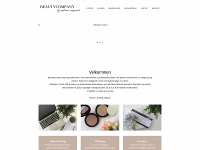 beautycompany.dk snapshot