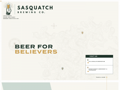 sasquatchbrewery.com snapshot