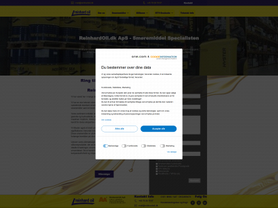 reinhardoil.dk snapshot