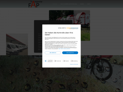 fap-transporte.com snapshot
