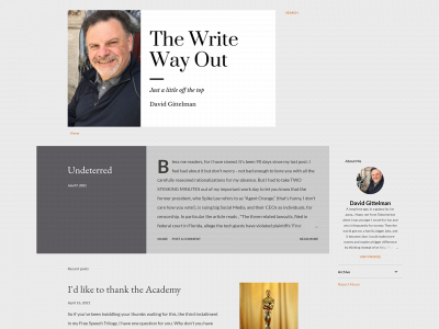 thewritewayout.com snapshot