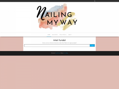 nailingmywayblog.com snapshot