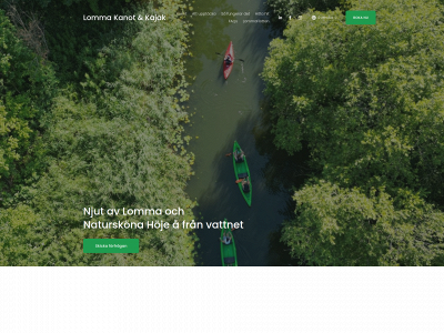 lommakanotochkajak.se snapshot