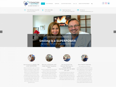 fidanoskidentistry.com snapshot