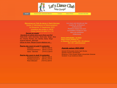 letsdanceclub.be snapshot