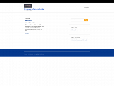 hvacsolution.website snapshot