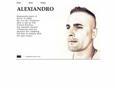 alexiandro.com snapshot